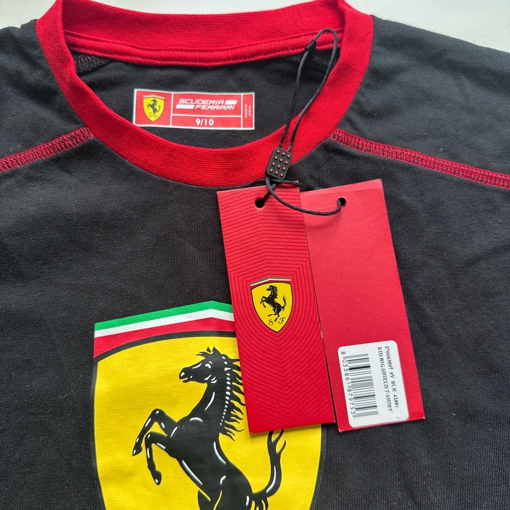 Ferrari 3 pcs. Boys t shirt , polo and Hoodie